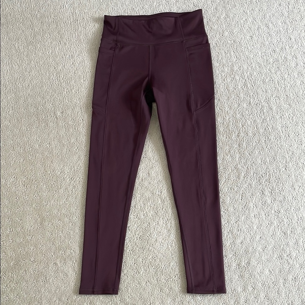 🌷2 for $15 — Gap High-Waisted Leggings, Plum, Gap Teen Size 10